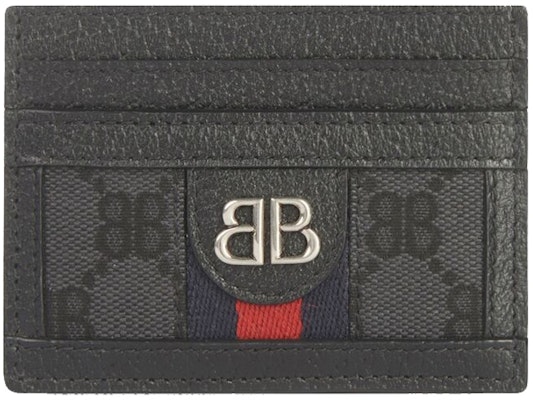 Gucci x Balenciaga The Hacker Project Card Case Black Buy Gucci x Balenciaga The Hacker Project Card Case Black