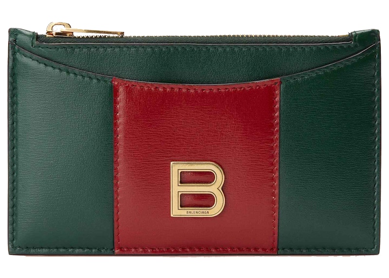 Gucci x Balenciaga The Hacker Project Card Case Wallet Green/Red