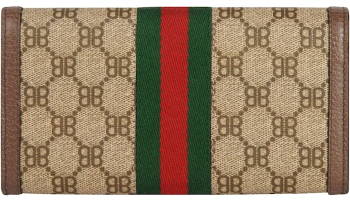 古驰 x 巴黎世家 联合项目黑客长款钱包 米色 Order 古驰 x 巴黎世家 联合项目黑客长款钱包 米色