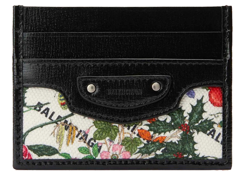 Gucci x Balenciaga The Hacker Project Flora Card Case White