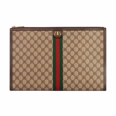 Gucci x Balenciaga The Hacker Project Laptop Pouch Beige