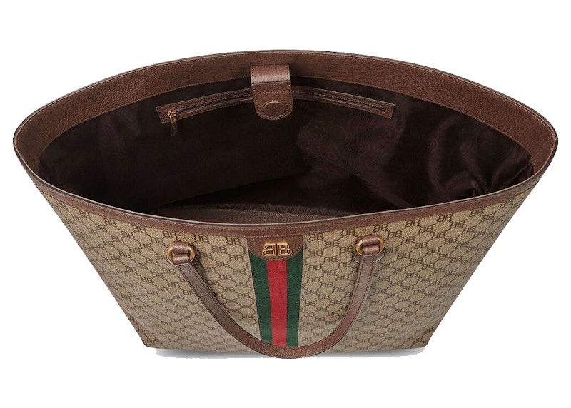 Gucci x Balenciaga The Hacker Project Large Tote Bag Beige 圖 3