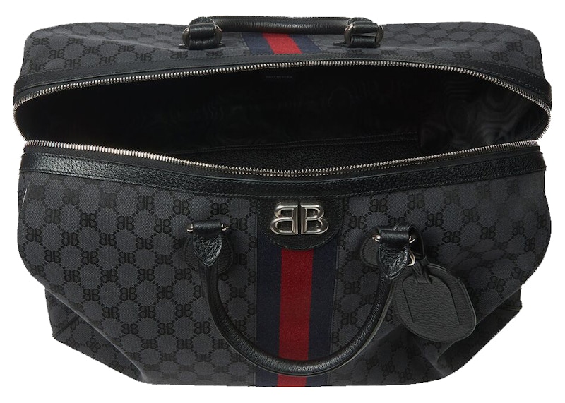 Lookbook Beg Gucci x Balenciaga The Hacker Project Medium Duffle Hitam