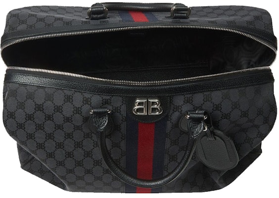 Gucci x Balenciaga The Hacker Project Medium Duffle Bag Black Lookbook Gucci x Balenciaga The Hacker Project Medium Duffle Bag Black