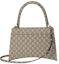 Lookbook Gucci x Balenciaga The Hacker Project Medium Hourglass Bag Beige/Ebony