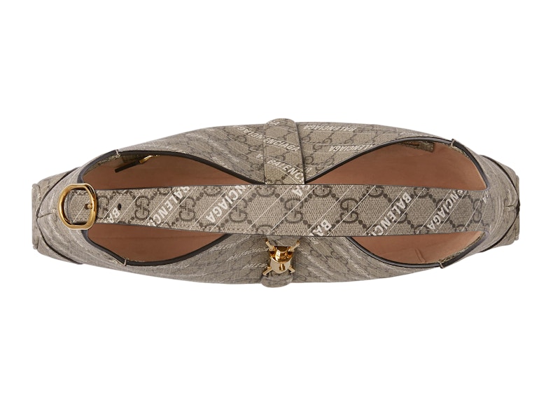 Lookbook Gucci x Balenciaga The Hacker Project中號Jackie 1961 GG Supreme米白/棕/白色