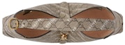 Lookbook Gucci x Balenciaga The Hacker Project Medium Jackie 1961 GG Supreme Beige/Ebony/White