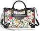 Buy Gucci x Balenciaga The Hacker Project Medium Neo Classic Bag White Flora Canvas