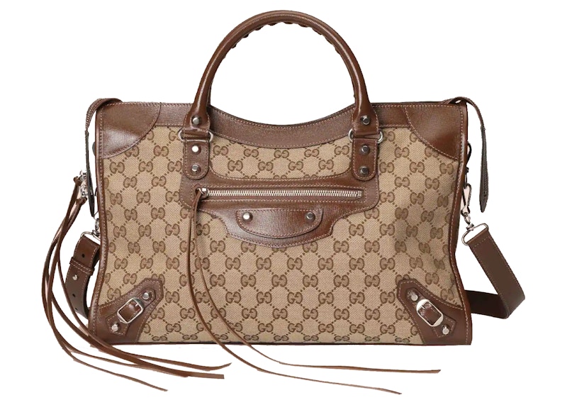 Buy Tas Gucci x Balenciaga The Hacker Project Medium Neo Classic Beige/Ebony