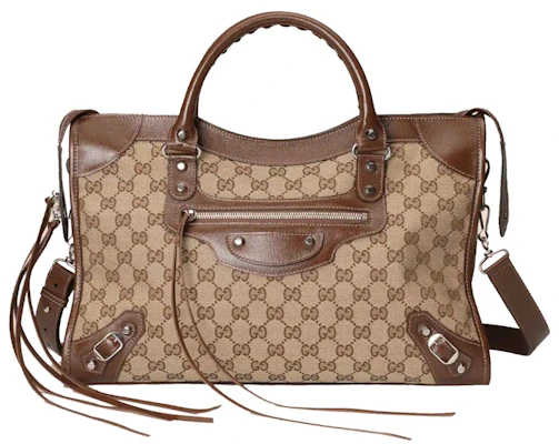 Tas Gucci x Balenciaga The Hacker Project Medium Neo Classic Beige/Ebony Buy Tas Gucci x Balenciaga The Hacker Project Medium Neo Classic Beige/Ebony