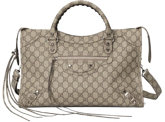 バレンシアガ Gucci Balenciaga Medium Classic Bag 2 Beige Buy Gucci x Balenciaga The Hacker Project Medium Neo Classic