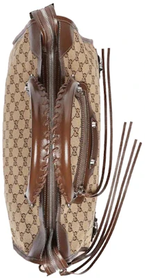 Tas Gucci x Balenciaga The Hacker Project Medium Neo Classic Beige/Ebony Lookbook Tas Gucci x Balenciaga The Hacker Project Medium Neo Classic Beige/Ebony