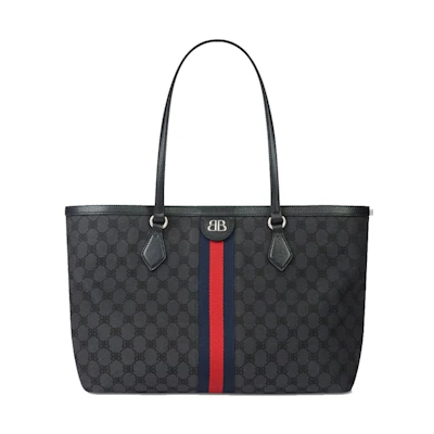 Gucci x Balenciaga The Hacker Project Medium Tote Bag Black