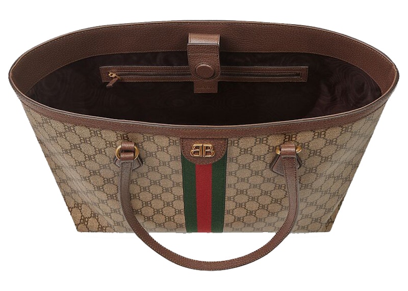 Lookbook Beg Gucci x Balenciaga The Hacker Project Sederhana Kaler Beige