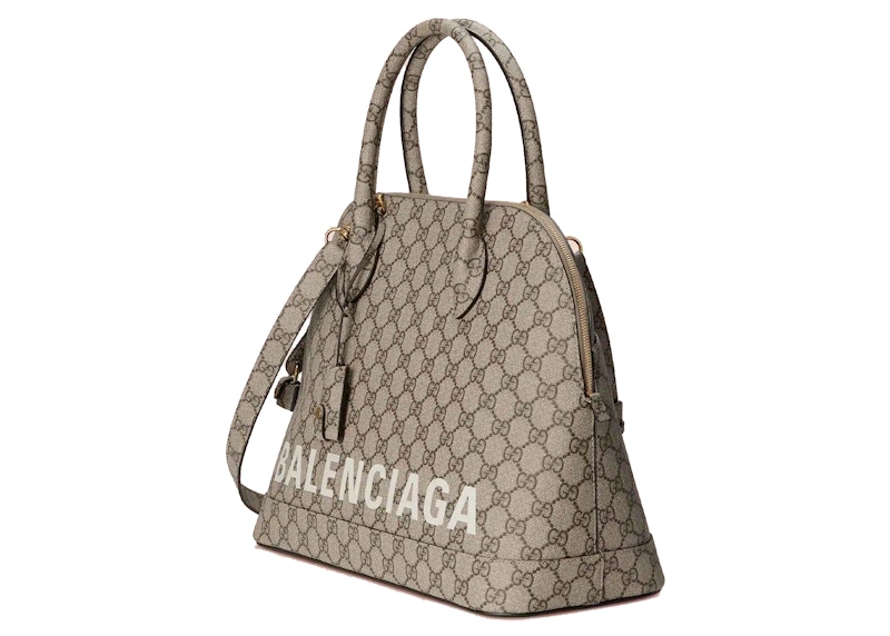 Gucci x Balenciaga The Hacker Project Medium Ville Bag Beige/Ebony 圖 2