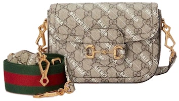 Gucci x Balenciaga The Hacker Project Mini Gucci Horsebit 1955 Beige/Ebano Order Gucci x Balenciaga The Hacker Project Mini Gucci Horsebit 1955 Beige/Ebano