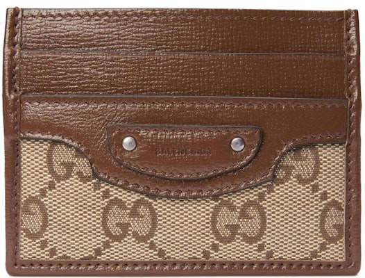 Gucci x Balenciaga The Hacker Project Neo Classic Card Case Beige/Ebony Buy Gucci x Balenciaga The Hacker Project Neo Classic Card Case Beige/Ebony