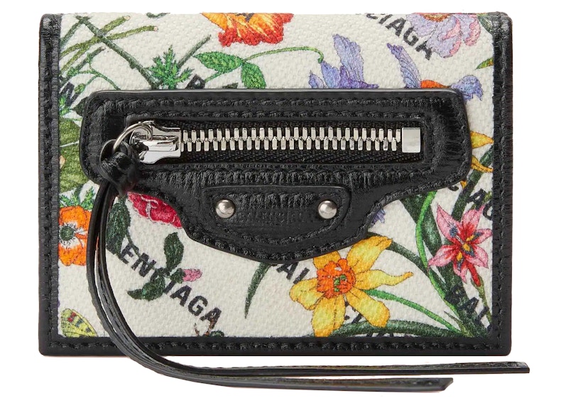 Gucci x Balenciaga The Hacker Project Neo Classic Wallet White Flora