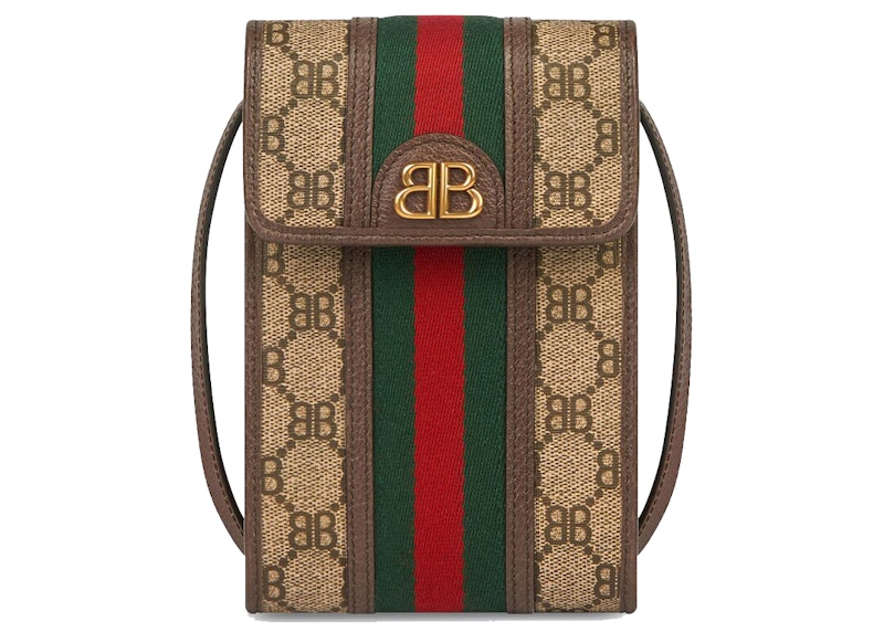 Gucci x Balenciaga The Hacker Project Phone Bag Beige