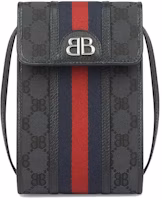 Gucci x Balenciaga The Hacker Project Phone Bag Black Gucci x Balenciaga The Hacker Project Phone Bag Black