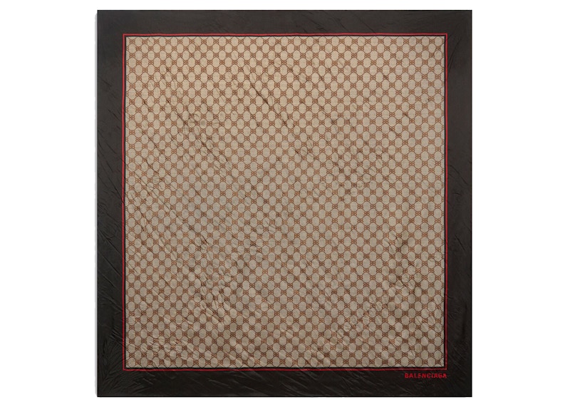 Gucci x Balenciaga The Hacker Project Scarf Beige