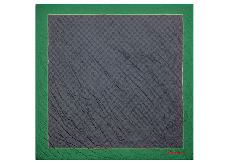 Buy Gucci x Balenciaga The Hacker Project 圍巾 黑/綠