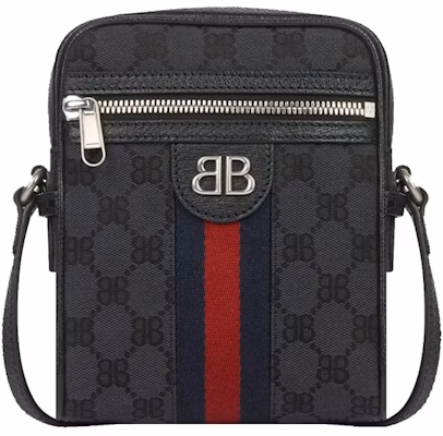 Gucci x Balenciaga The Hacker Project Shoulder Zip Bag Black Buy Gucci x Balenciaga The Hacker Project Shoulder Zip Bag Black