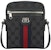 Gucci x Balenciaga The Hacker Project Shoulder Zip Bag Black