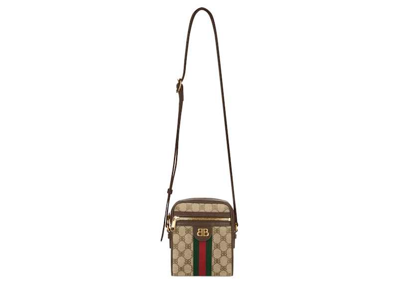 Order Bolso Gucci x Balenciaga The Hacker Project Beige con Cremallera al Hombro