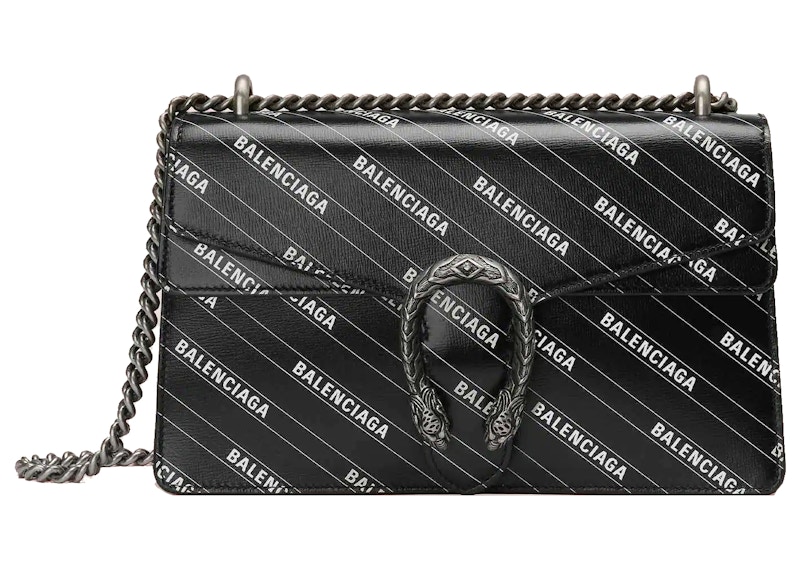 Gucci x Balenciaga The Hacker Project Small Dionysus Bag Black