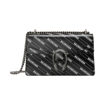 Gucci x Balenciaga The Hacker Project Small Dionysus Bag Black