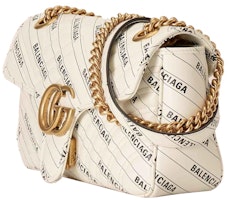 Beg Gucci x Balenciaga The Hacker Project GG Marmont Kecil Putih Order Beg Gucci x Balenciaga The Hacker Project GG Marmont Kecil Putih