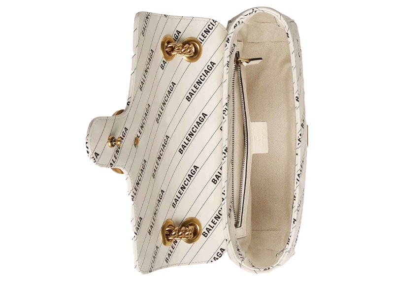 Lookbook Bolso Blanco Gucci x Balenciaga The Hacker Project Small GG Marmont