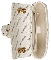 Beg Gucci x Balenciaga The Hacker Project GG Marmont Kecil Putih Lookbook Beg Gucci x Balenciaga The Hacker Project GG Marmont Kecil Putih