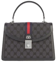 Gucci x Balenciaga The Hacker Project Small Handbag Black Gucci x Balenciaga The Hacker Project Small Handbag Black