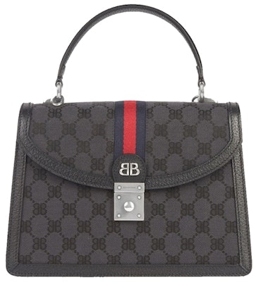 Gucci x Balenciaga The Hacker Project Small Handbag Black Buy Gucci x Balenciaga The Hacker Project Small Handbag Black