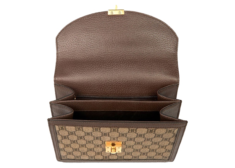 Lookbook Beg Tangan Kecil Gucci x Balenciaga The Hacker Project Beige