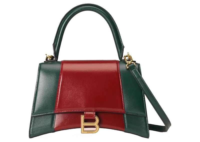 Gucci x Balenciaga The Hacker Project Small Hourglass Bag Green/Red