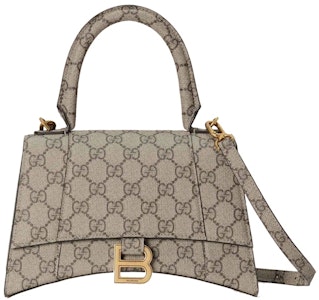 Gucci x Balenciaga The Hacker Project 小時玻璃包 米色/深褐色 Buy Gucci x Balenciaga The Hacker Project 小時玻璃包 米色/深褐色