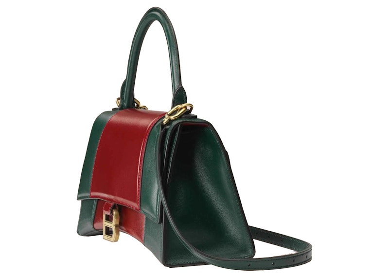 Order Beg Gucci x Balenciaga The Hacker Project Small Hourglass Hijau/Merah