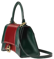 Order Gucci x Balenciaga The Hacker Project小型沙漏包綠/紅色