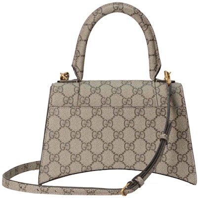Gucci x Balenciaga The Hacker Project Small Hourglass Bag Beige/Ebony Lookbook Gucci x Balenciaga The Hacker Project Small Hourglass Bag Beige/Ebony