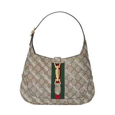 Gucci x Balenciaga The Hacker Project Small Jackie 1961 Beige/Ebony