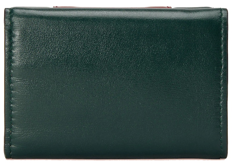 Order Gucci x Balenciaga The Hacker Project Dompet Kad Hijau/Merah