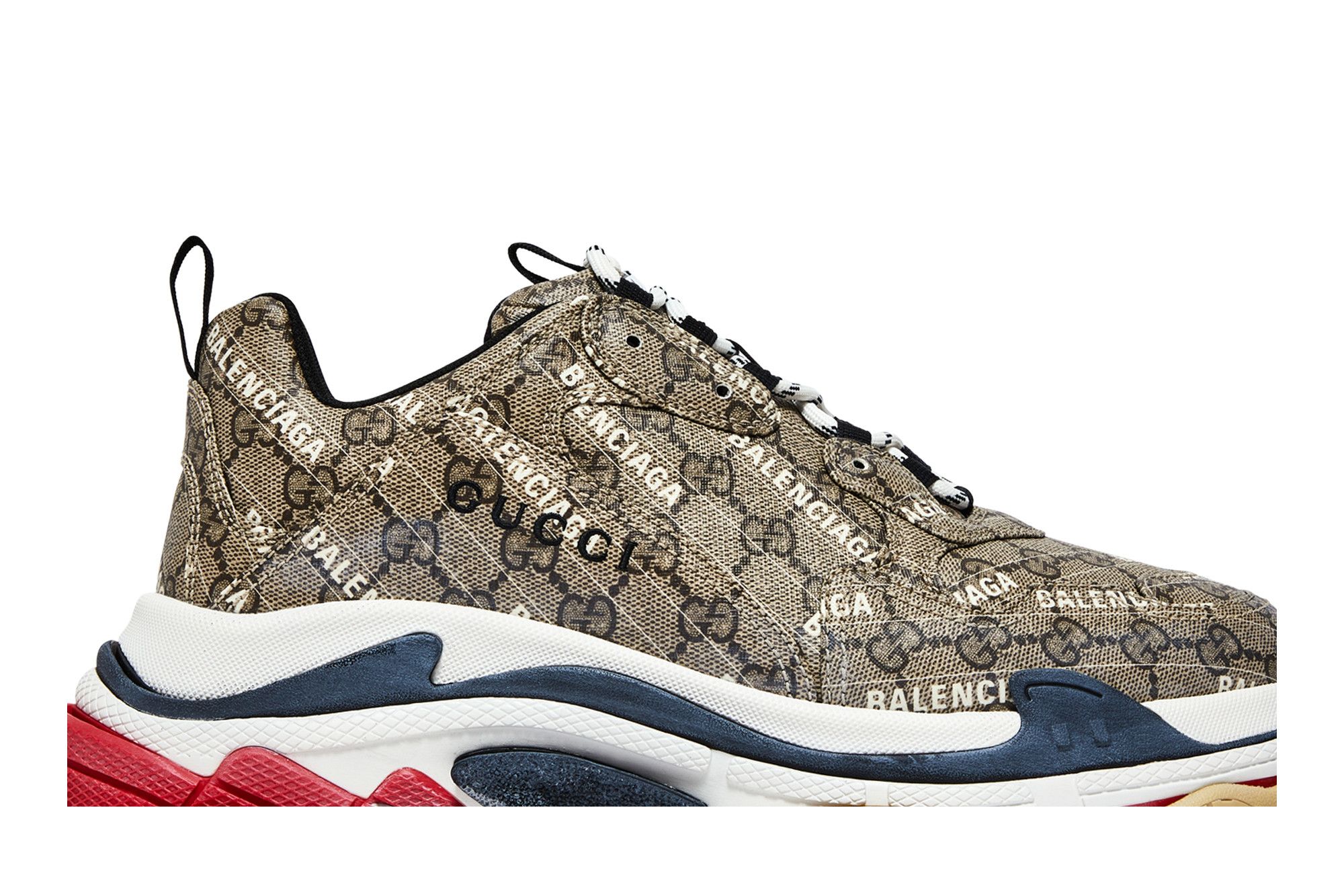 Lookbook Gucci x Balenciaga Triple S 'The Hacker Project' 681066ULZ10-9795