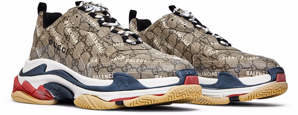 Gucci balenciaga triple s sales
