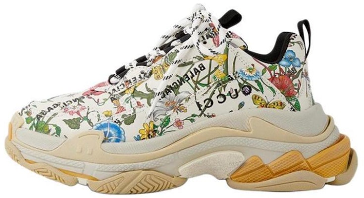 Gucci x Balenciaga 三重厚底運動鞋 'The Hacker Project - 花卉' 681068-UL110-8461 Buy Gucci x Balenciaga 三重厚底運動鞋 'The Hacker Project - 花卉' 681068-UL110-8461