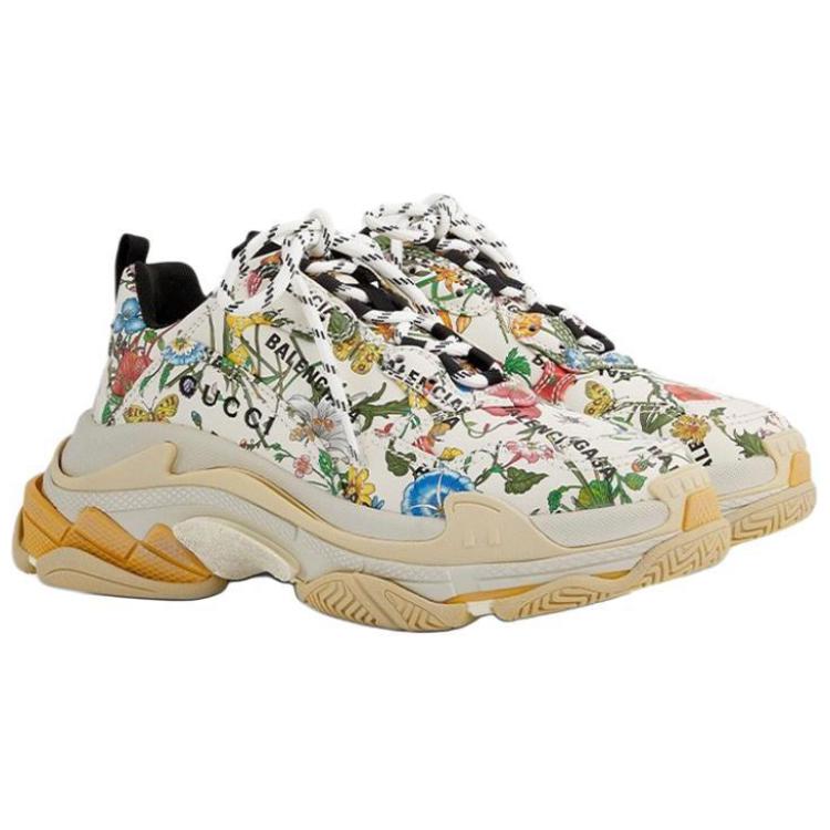 Lookbook Gucci x Balenciaga 三重厚底運動鞋 'The Hacker Project - 花卉' 681068-UL110-8461