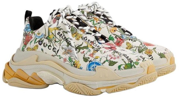 Gucci x Balenciaga 三重厚底運動鞋 'The Hacker Project - 花卉' 681068-UL110-8461 Lookbook Gucci x Balenciaga 三重厚底運動鞋 'The Hacker Project - 花卉' 681068-UL110-8461