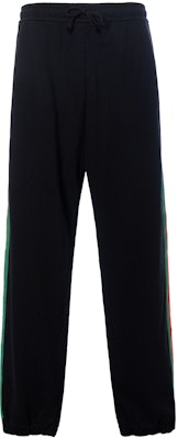 Gucci x Collaboration SS21 Black Logo Print Cotton Knit Track Pants Unisex 657490-XJDIP-1082 Buy Gucci x Collaboration SS21 Black Logo Print Cotton Knit Track Pants Unisex 657490-XJDIP-1082